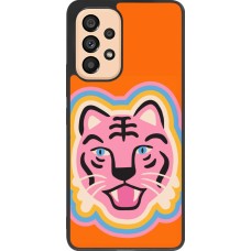 Samsung Galaxy A53 5G Case Hülle - Silikon schwarz Lion colors 2026