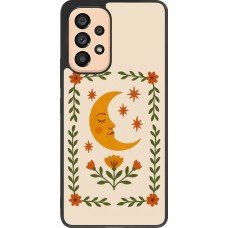 Samsung Galaxy A53 5G Case Hülle - Silikon schwarz Half moon stamp 2026