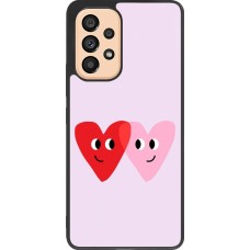 Samsung Galaxy A53 5G Case Hülle - Silikon schwarz Saint Valentines Day 26 Heart
