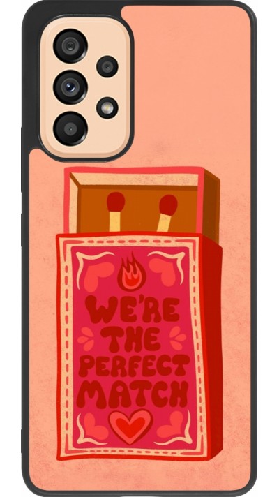 Samsung Galaxy A53 5G Case Hülle - Silikon schwarz Saint Valentines Day 26 Perfect Match