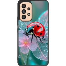 Coque Samsung Galaxy A53 5G - Silicone rigide noir Ladybird in bloom Spring 2026