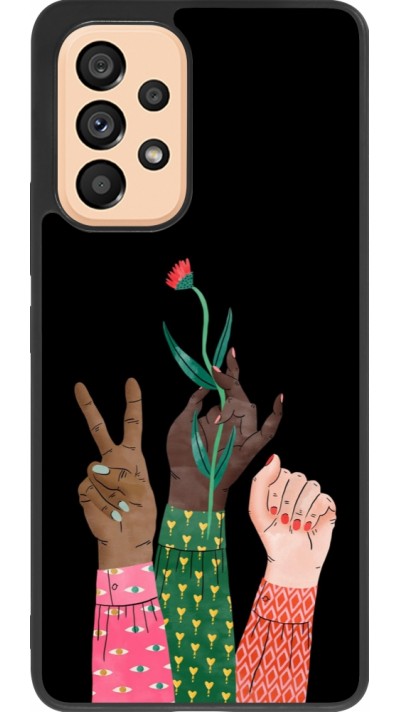 Coque Samsung Galaxy A53 5G - Silicone rigide noir Womens day 2026 2