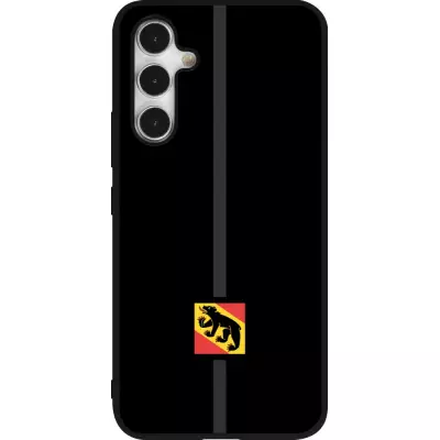 Samsung Galaxy A54 Case Hülle - Silikon schwarz Kanton BE schwarz