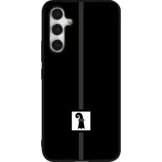 Samsung Galaxy A54 Case Hülle - Silikon schwarz Kanton BS schwarz