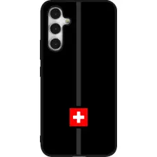 Samsung Galaxy A54 Case Hülle - Silikon schwarz Kanton CH schwarz