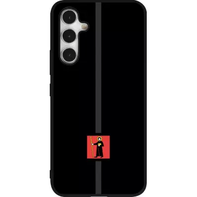 Samsung Galaxy A54 Case Hülle - Silikon schwarz Kanton GL schwarz