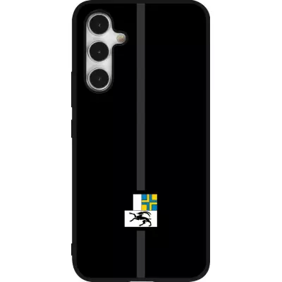 Samsung Galaxy A54 Case Hülle - Silikon schwarz Kanton GR schwarz