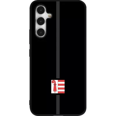 Samsung Galaxy A54 Case Hülle - Silikon schwarz Kanton JU schwarz