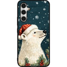 Samsung Galaxy A54 Case Hülle - Silikon schwarz Christmas 25 Bear