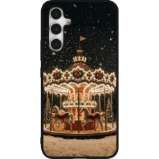 Samsung Galaxy A54 Case Hülle - Silikon schwarz Christmas 25 Carousel