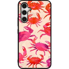 Samsung Galaxy A54 Case Hülle - Silikon schwarz Crabs Paint