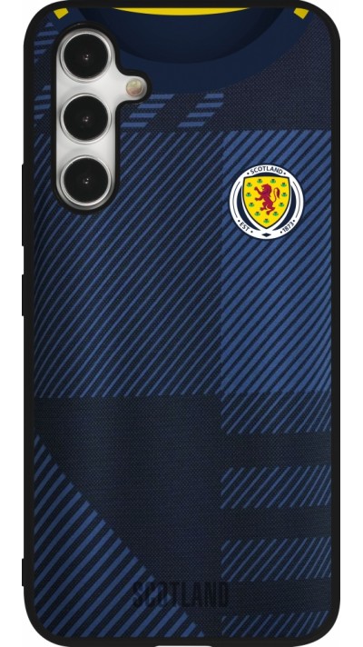 Samsung Galaxy A54 Case Hülle - Silikon schwarz Schottland personalisierbares Fussballtrikot Samsung Galaxy A54 Case Hülle - Silikon schwarz Schottland personalisierbares Fussballtrikot