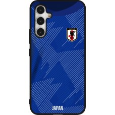 Samsung Galaxy A54 Case Hülle - Silikon schwarz Japan 2022 personalisierbares Fussballtrikot