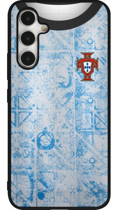 Samsung Galaxy A54 Case Hülle - Silikon schwarz Portugal Away personalisierbares Fussballtrikot Samsung Galaxy A54 Case Hülle - Silikon schwarz Portugal Away personalisierbares Fussballtrikot