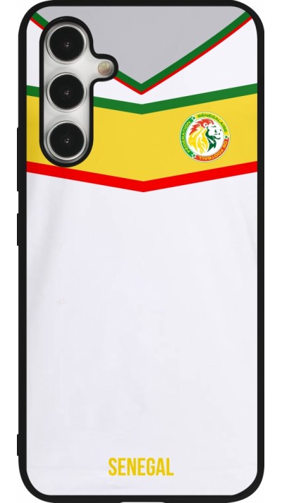 Samsung Galaxy A54 Case Hülle - Silikon schwarz Senegal 2022 personalisierbares Fußballtrikot Samsung Galaxy A54 Case Hülle - Silikon schwarz Senegal 2022 personalisierbares Fußballtrikot