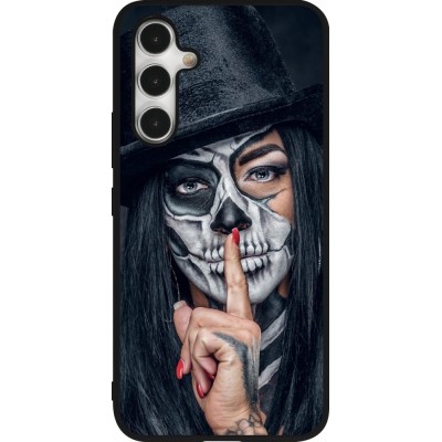 Samsung Galaxy A54 Case Hülle - Silikon schwarz Halloween 18 19
