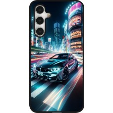 Samsung Galaxy A54 Case Hülle - Silikon schwarz BMW M4 Tokio Nacht