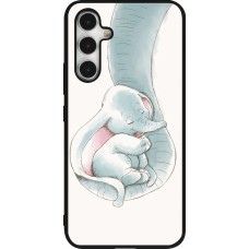 Samsung Galaxy A54 Case Hülle - Silikon schwarz Mom 1903