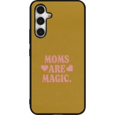 Samsung Galaxy A54 Case Hülle - Silikon schwarz Mom 2026 Are Magic