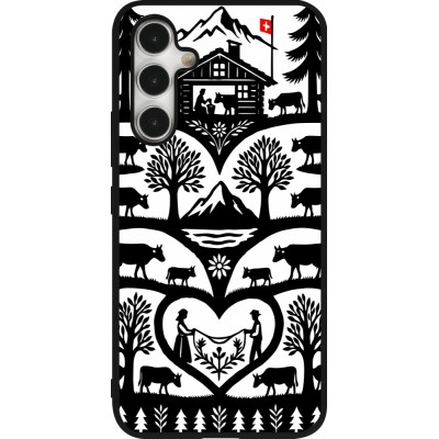 Samsung Galaxy A54 Case Hülle - Silikon schwarz Poya Schweiz 2