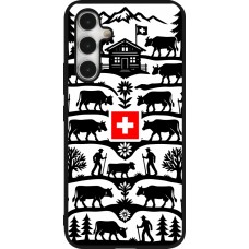 Samsung Galaxy A54 Case Hülle - Silikon schwarz Poya Schweiz 3