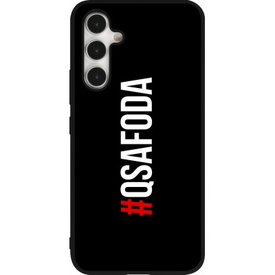 Samsung Galaxy A54 Case Hülle - Silikon schwarz Qsafoda 1