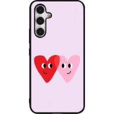 Samsung Galaxy A54 Case Hülle - Silikon schwarz Saint Valentines Day 26 Heart