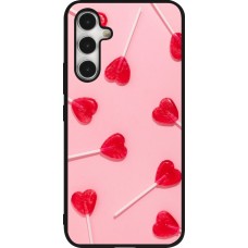 Samsung Galaxy A54 Case Hülle - Silikon schwarz Saint Valentines Day 26 Lollipop