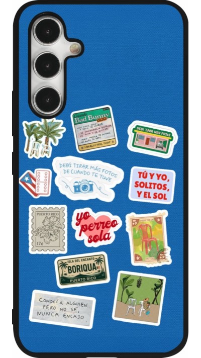 Coque Samsung Galaxy A54 5G - Silicone rigide noir Seals of the Dominican Republic DTMF