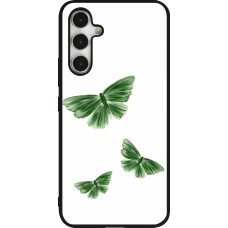 Samsung Galaxy A54 Case Hülle - Silikon schwarz Butterflies Spring 2026