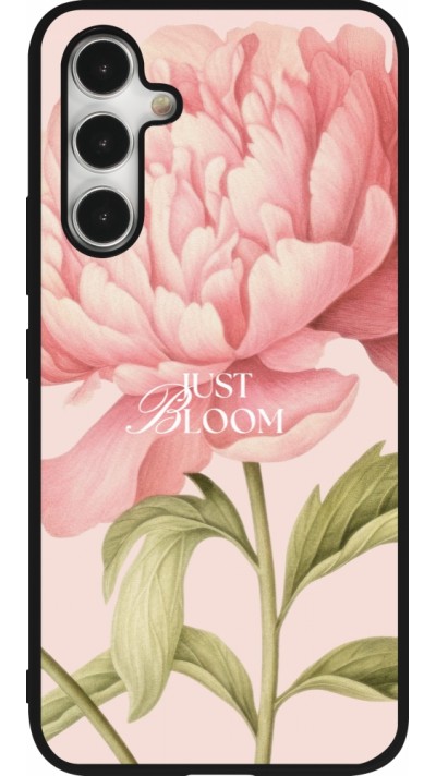 Coque Samsung Galaxy A54 5G - Silicone rigide noir Just Bloom Spring 2026
