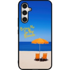 Samsung Galaxy A54 Case Hülle - Silikon schwarz Summer 2025 Bring me to the beach