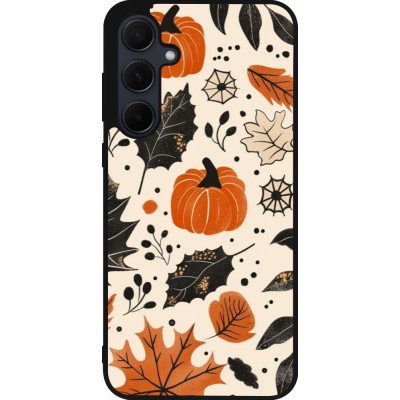 Samsung Galaxy A55 5G Case Hülle - Silikon schwarz Autumn 2024 nature