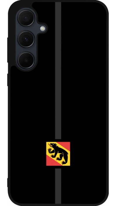 Samsung Galaxy A55 5G Case Hülle - Silikon schwarz Kanton BE schwarz