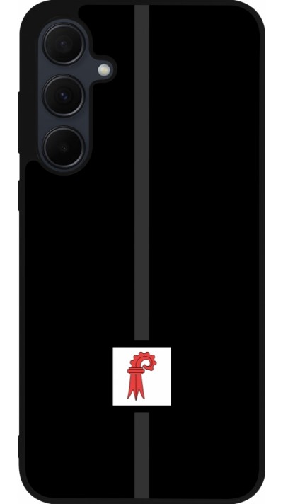 Samsung Galaxy A55 5G Case Hülle - Silikon schwarz Kanton BL schwarz