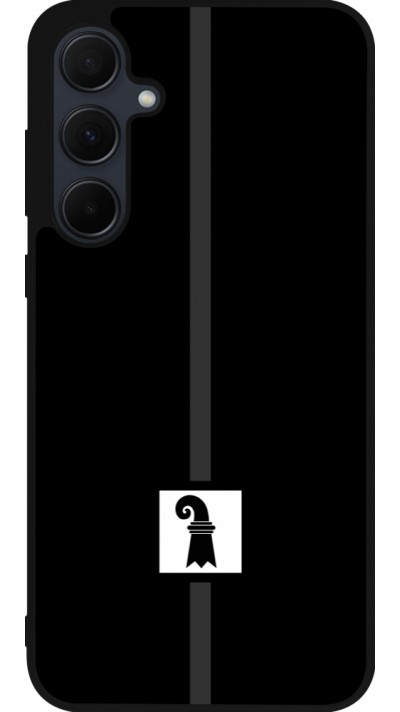 Samsung Galaxy A55 5G Case Hülle - Silikon schwarz Kanton BS schwarz