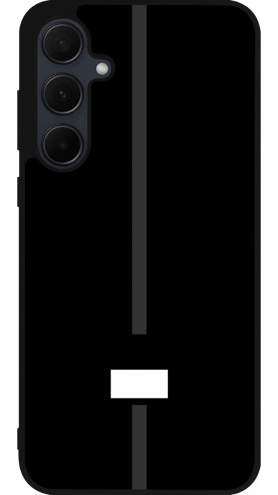 Samsung Galaxy A55 5G Case Hülle - Silikon schwarz Kanton FR schwarz