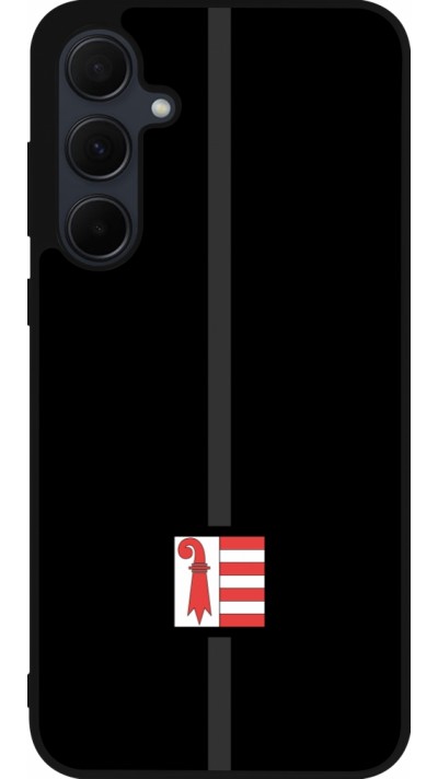Samsung Galaxy A55 5G Case Hülle - Silikon schwarz Kanton JU schwarz