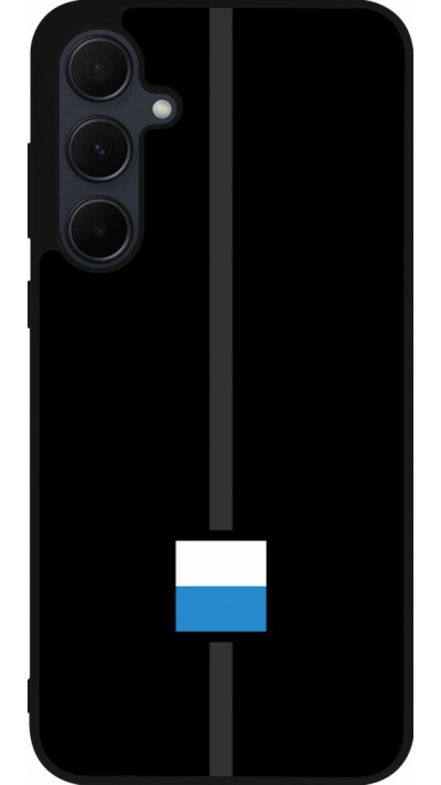 Samsung Galaxy A55 5G Case Hülle - Silikon schwarz Kanton LU schwarz