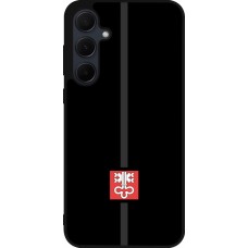 Samsung Galaxy A55 5G Case Hülle - Silikon schwarz Kanton NW schwarz