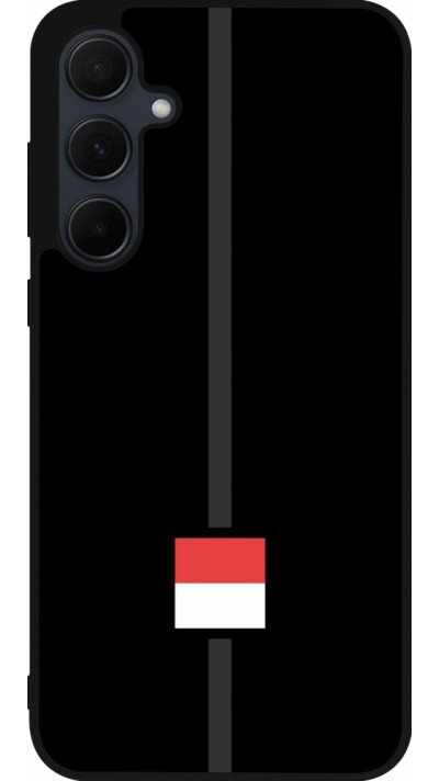 Samsung Galaxy A55 5G Case Hülle - Silikon schwarz Kanton SO schwarz