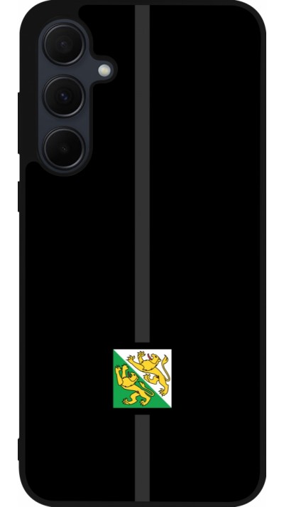 Samsung Galaxy A55 5G Case Hülle - Silikon schwarz Kanton TG schwarz