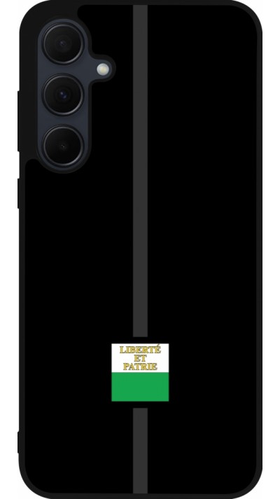 Samsung Galaxy A55 5G Case Hülle - Silikon schwarz Kanton VD schwarz