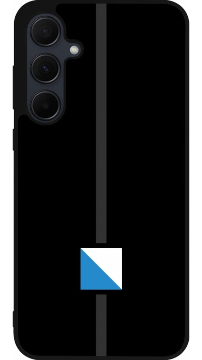 Samsung Galaxy A55 5G Case Hülle - Silikon schwarz Kanton ZH schwarz
