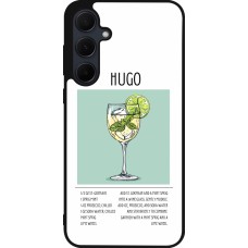 Samsung Galaxy A55 5G Case Hülle - Silikon schwarz Cocktail Rezept Hugo