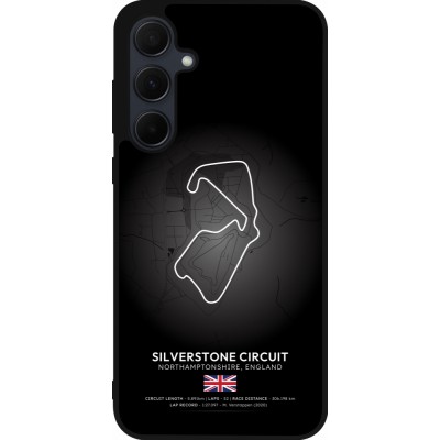 Samsung Galaxy A55 5G Case Hülle - Silikon schwarz F1 Track 2025 Great Britan