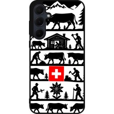 Samsung Galaxy A55 5G Case Hülle - Silikon schwarz Poya Schweiz 1