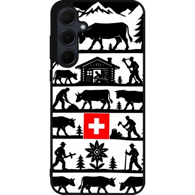Samsung Galaxy A55 5G Case Hülle - Silikon schwarz Poya Schweiz 1