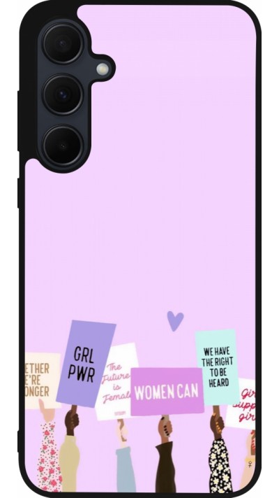 Samsung Galaxy A55 5G Case Hülle - Silikon schwarz Womens day 2026 9