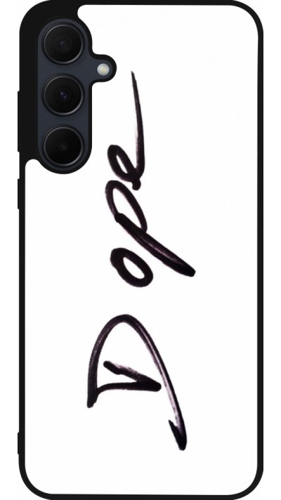 Samsung Galaxy A56 Case Hülle - Silikon schwarz Dope